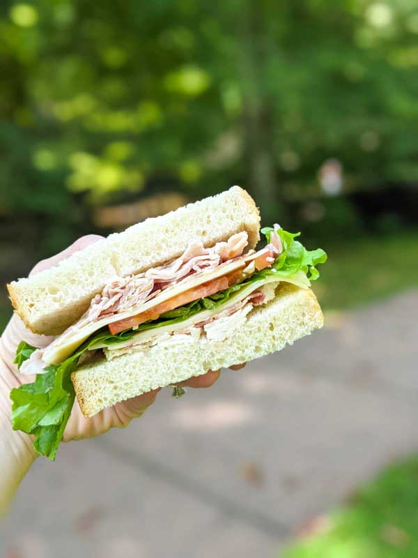 Club sandwich from Food Matters