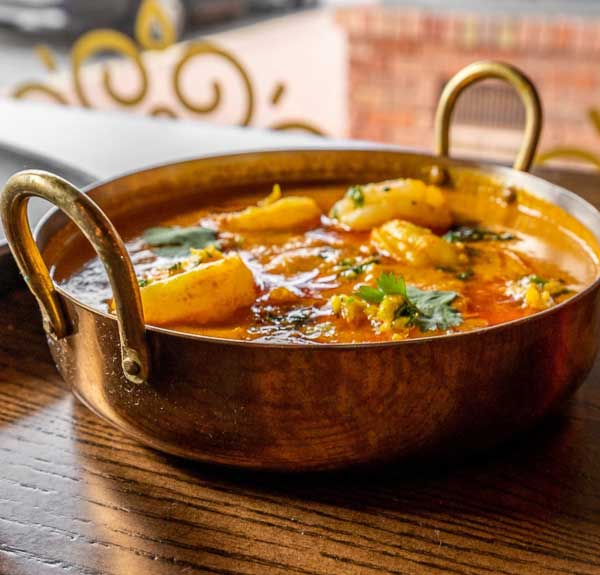 Shrimp Tilla Masala Andaaz in Asheville NC