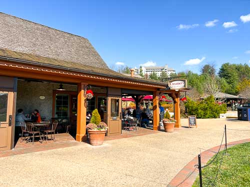 The Creamery on the Biltmore Estate in Antler Hill Village