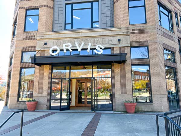 Orvis shop at Biltmore Park Town Square in Asheville, NC