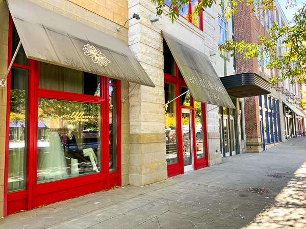 Wildflower Bridal shop at Biltmore Park Town Square in Asheville, NC