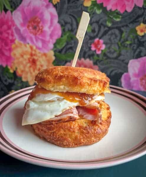 ButterPunk biscuit on a plate