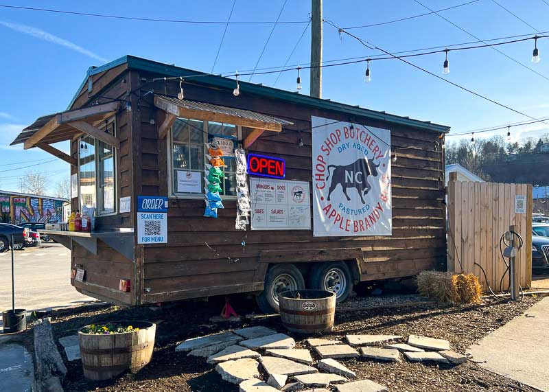 The Chop Shop Food Truck at Wedge at Foundation in Asheville