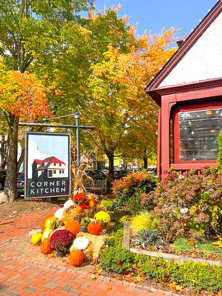 Exterior of Corner Kitchen restaurant in Asheville's Biltmore Village