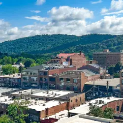 View of downtown Asheville