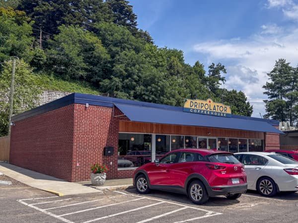 Exterior of Driploator in Biltmore Village
