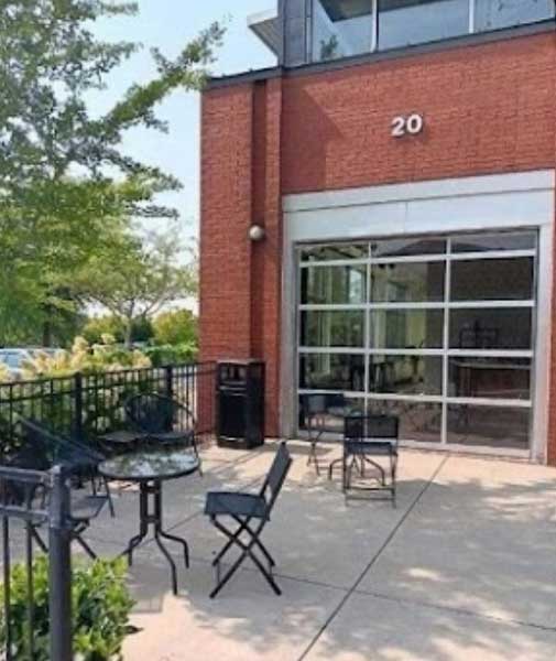 Exterior of Dripolator coffee shop in South Asheville