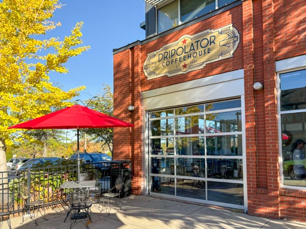 Exterior of Dripolator in South Asheville