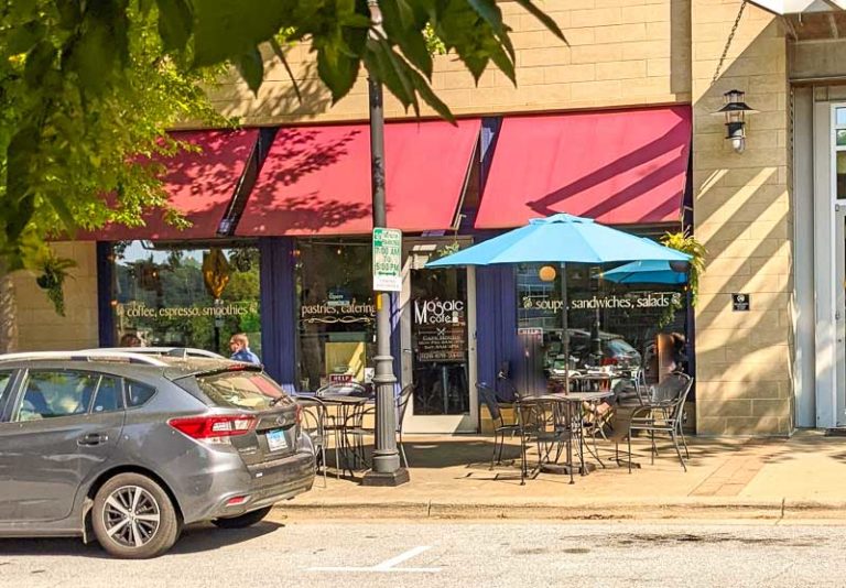 Local Coffee Shops In South Asheville - Mosaic Cafe South Asheville Biltmore Park 768x534