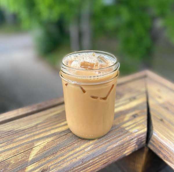 Cold brew from Odd's Cafe in West Asheville